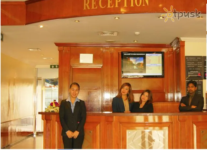 Фото отеля New Peninsula Hotel 2* Дубай ОАЭ лобби и интерьер