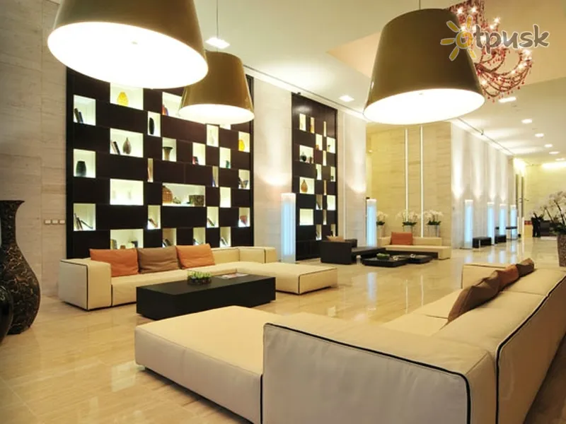 Фото отеля Radisson Blu Residence Dubai Marina 5* Дубай ОАЭ лобби и интерьер