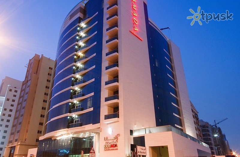 Фото отеля Carlton Al Barsha 4* Дубай ОАЭ экстерьер и бассейны