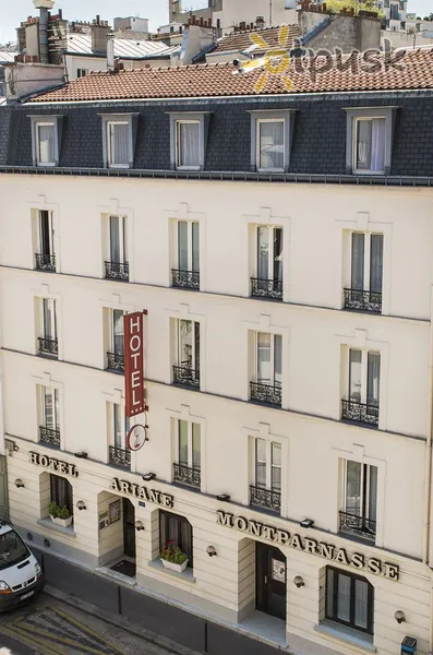Фото отеля Ariane Montparnasse Hotel 3* Paryžius Prancūzija išorė ir baseinai