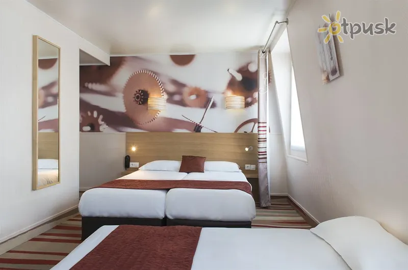 Фото отеля Ariane Montparnasse Hotel 3* Paryžius Prancūzija kambariai