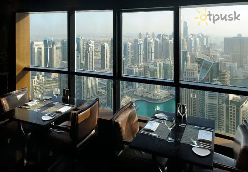Фото отеля Dubai Marriott Harbour Hotel & Suites 4* Дубай ОАЭ бары и рестораны