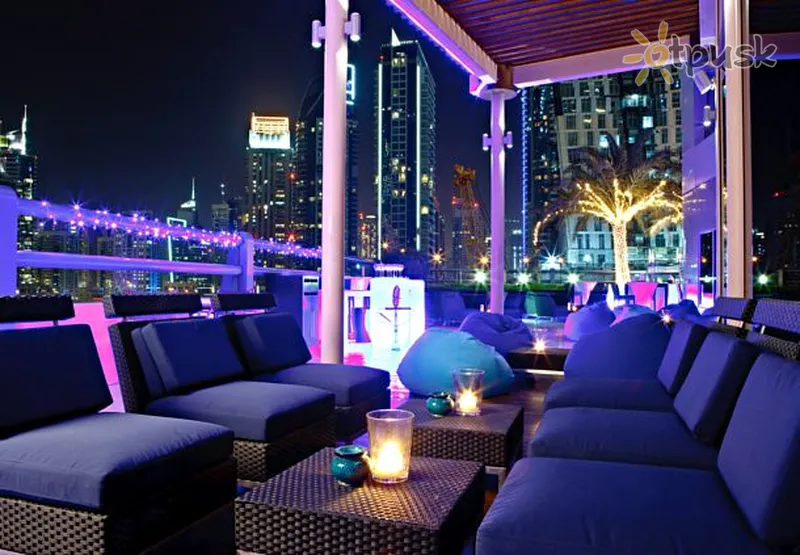 Фото отеля Dubai Marriott Harbour Hotel & Suites 4* Дубай ОАЭ бары и рестораны
