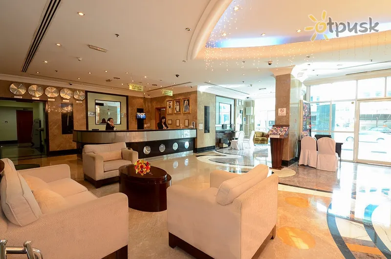 Фото отеля Grand Midwest Bur Dubai 4* Дубай ОАЭ лобби и интерьер
