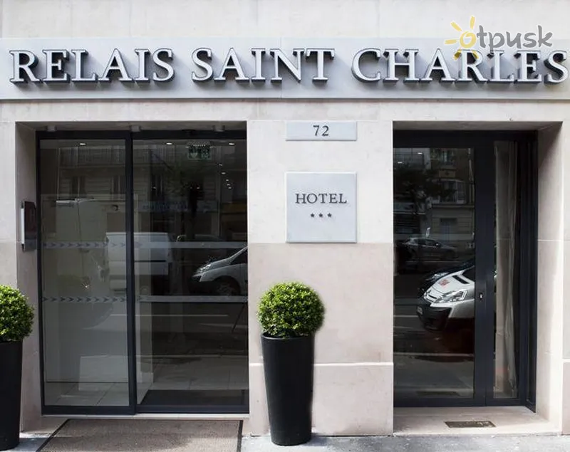 Фото отеля Le Relais Saint Charles 3* Париж Франция экстерьер и бассейны