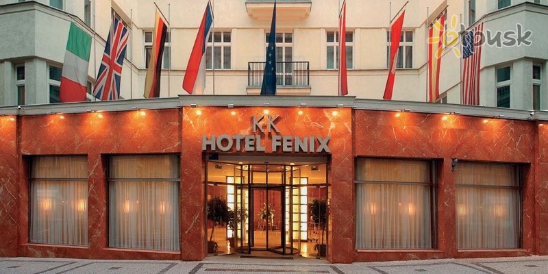 Фото отеля K+K Fenix Hotel 4* Прага Чехия экстерьер и бассейны