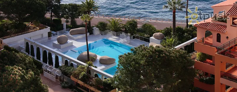 Фото отеля Columbus Hotel 3* Monte Karlas Monakas išorė ir baseinai