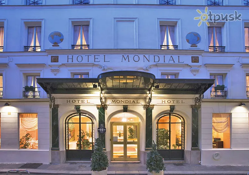 Фото отеля Mondial Hotel 3* Paryžius Prancūzija išorė ir baseinai