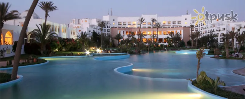 Фото отеля Palais des Roses Resort & Spa 4* Agadiras Marokas išorė ir baseinai