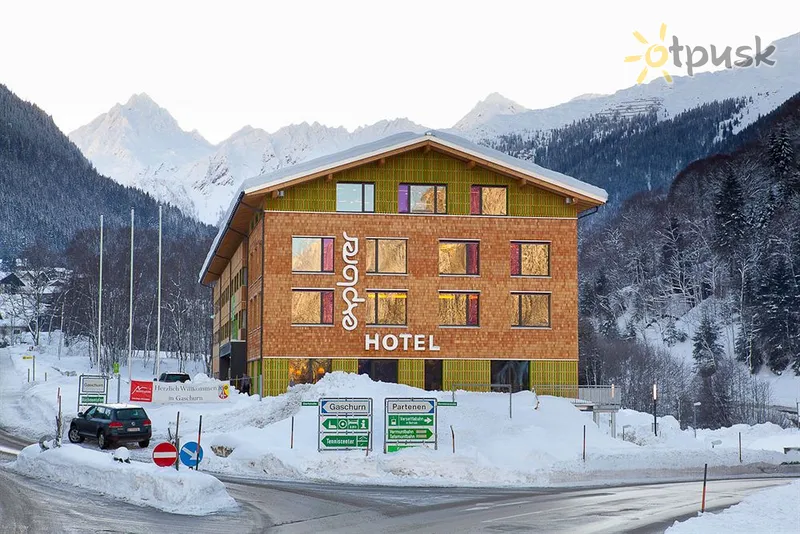Фото отеля Explorer Hotel Montafon 3* Галтюр Австрия экстерьер и бассейны
