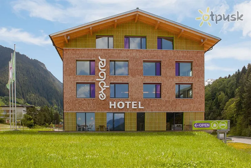 Фото отеля Explorer Hotel Montafon 3* Galtyur Austrija ārpuse un baseini