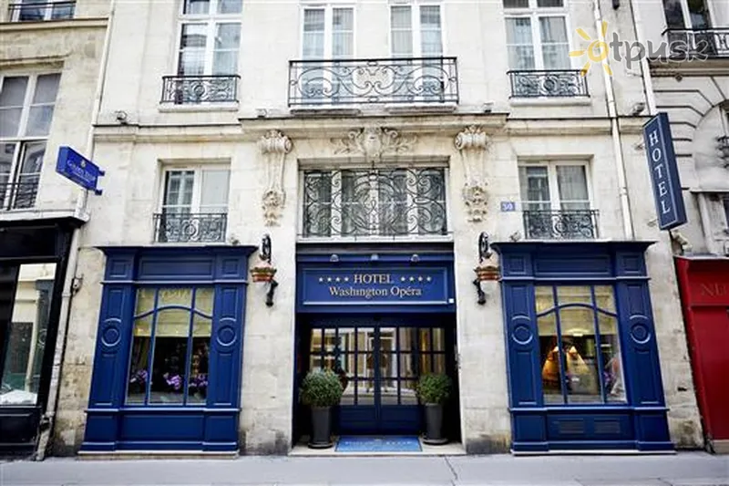 Фото отеля Golden Tulip Washington Opera 4* Париж Франция экстерьер и бассейны