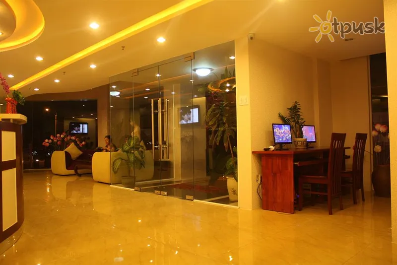 Фото отеля Grand Mango Hotel 3* Дананг Вьетнам лобби и интерьер