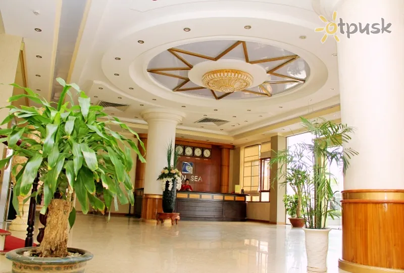 Фото отеля Lion Sea Hotel 3* Danangas Vietnamas fojė ir interjeras