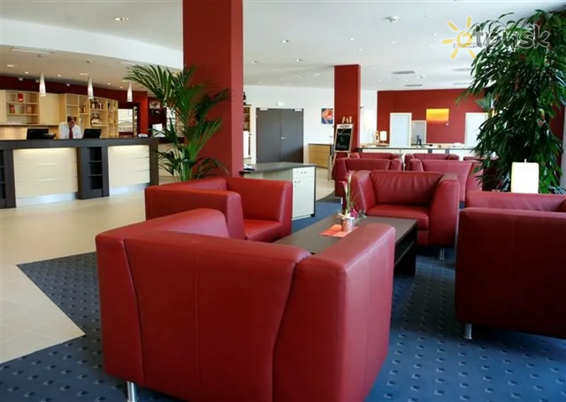 Фото отеля Azimut Vienna Delta Hotel 4* Вена Австрия лобби и интерьер