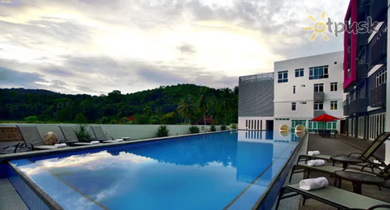 Фото отеля Favehotel Cenang Beach Langkawi 3* о. Лангкави Малайзия экстерьер и бассейны