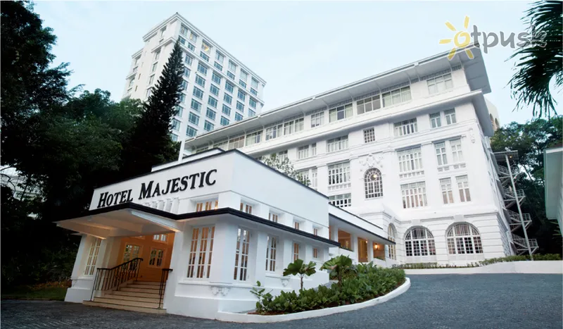 Фото отеля The Majestic Hotel Kuala Lumpur 5* Куала-Лумпур Малайзия экстерьер и бассейны