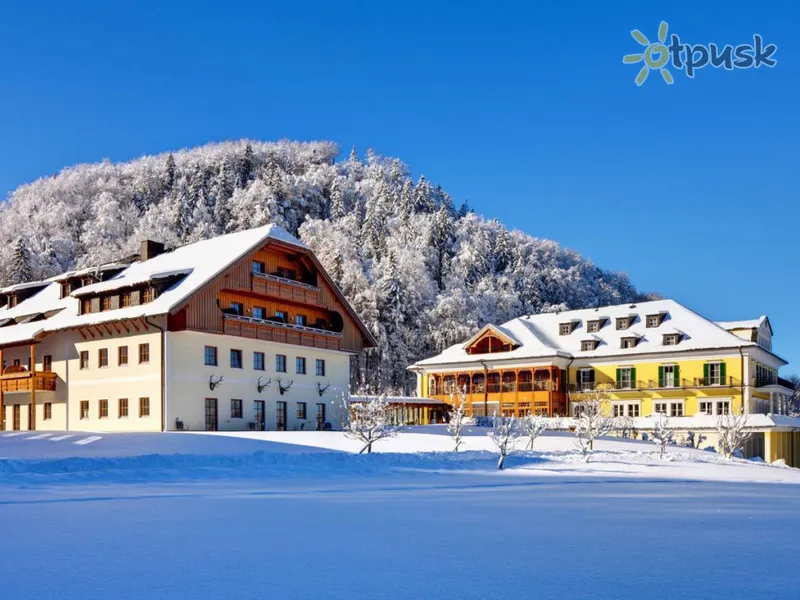 Фото отеля Sheraton Fuschlsee-Salzburg Hotel Jagdhof 4* Zalcburgas Austrija išorė ir baseinai