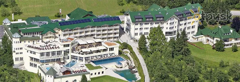 Фото отеля Wellness - Golf - Ski - Familotel Dilly 4* Zalcburgas Austrija išorė ir baseinai