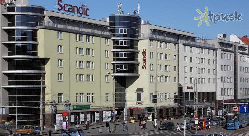 Фото отеля Scandic Hotel Wroclaw 4* Вроцлав Польша экстерьер и бассейны