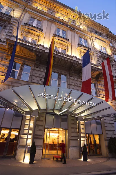 Фото отеля De France Hotel 5* Vena Austrija išorė ir baseinai