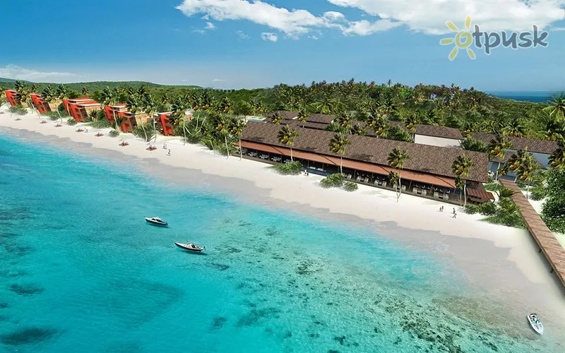 Фото отеля The Barefoot Eco Hotel 4* Gaafu Alifu atols Maldīvija pludmale