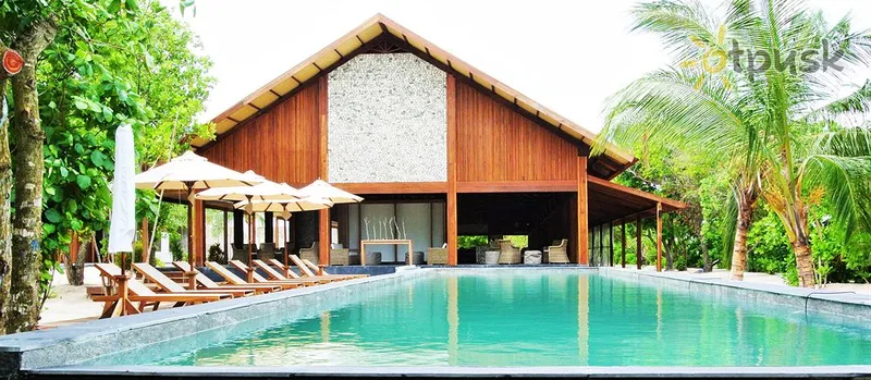 Фото отеля The Barefoot Eco Hotel 4* Гаафу Аліфу Атол Мальдіви екстер'єр та басейни