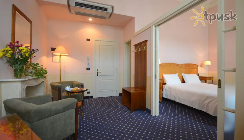 Фото отеля Hotel Roma e Rocca Cavour 3* Turinas Italija kambariai