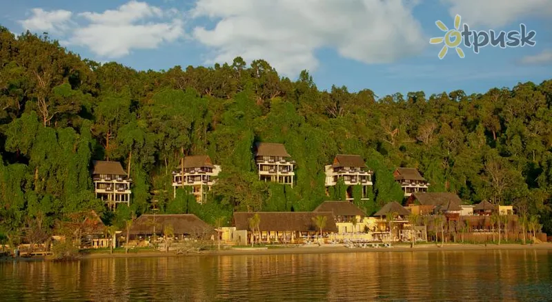 Фото отеля Gaya Island Resort 5* apie. Borneo Malaizija išorė ir baseinai