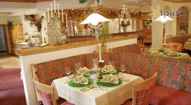 Фото отеля Rifflsee Hotel 3* Pitztal Austrija barai ir restoranai