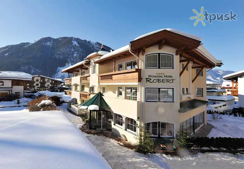 Фото отеля Wohlfuhl Hotel Garni-Robert 4* Mayrhofenas Austrija išorė ir baseinai