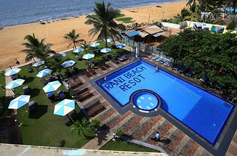 Фото отеля Rani Beach Resort 2* Negombo Šri Lanka papludimys