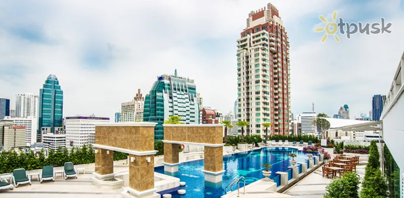 Фото отеля The Berkeley Hotel Pratunam 5* Бангкок Таиланд экстерьер и бассейны