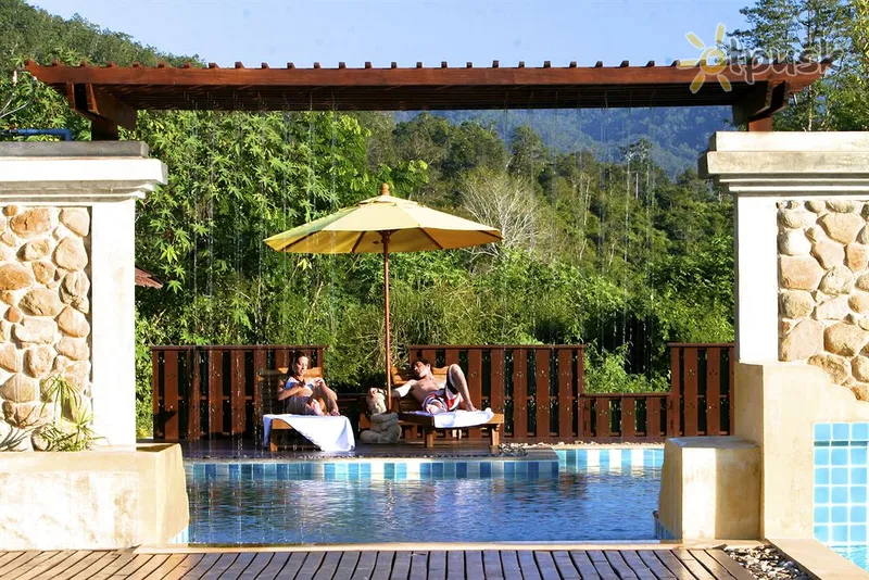 Фото отеля Pai Hotspring Spa Resort 4* Čiangmajus Tailandas išorė ir baseinai