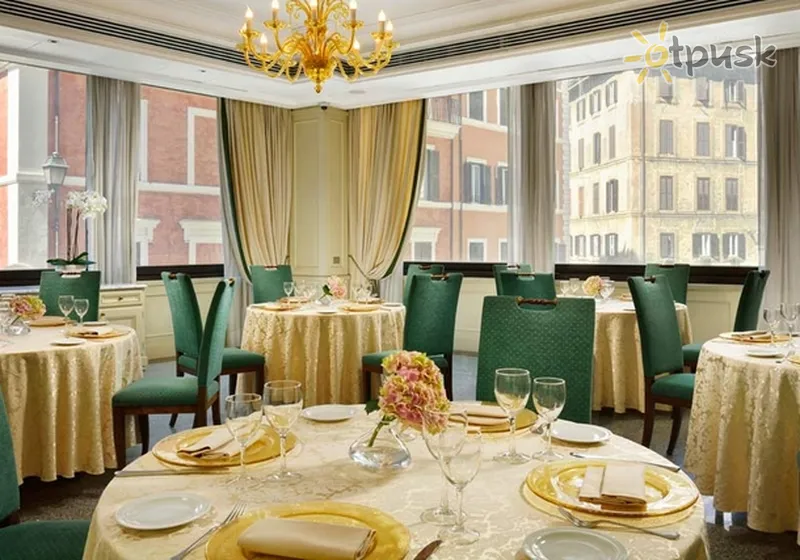 Фото отеля Grand Hotel Palatino 4* Roma Italija barai ir restoranai