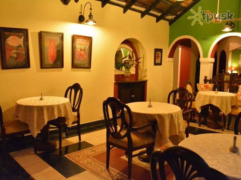 Фото отеля Casa Anjuna 4* Северный Гоа Индия бары и рестораны