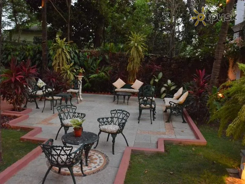 Фото отеля Casa Anjuna 4* Šiaurės Goa Indija barai ir restoranai