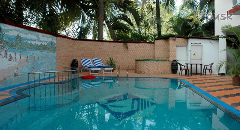 Фото отеля Don Hill Beach Resort 2* Šiaurės Goa Indija išorė ir baseinai