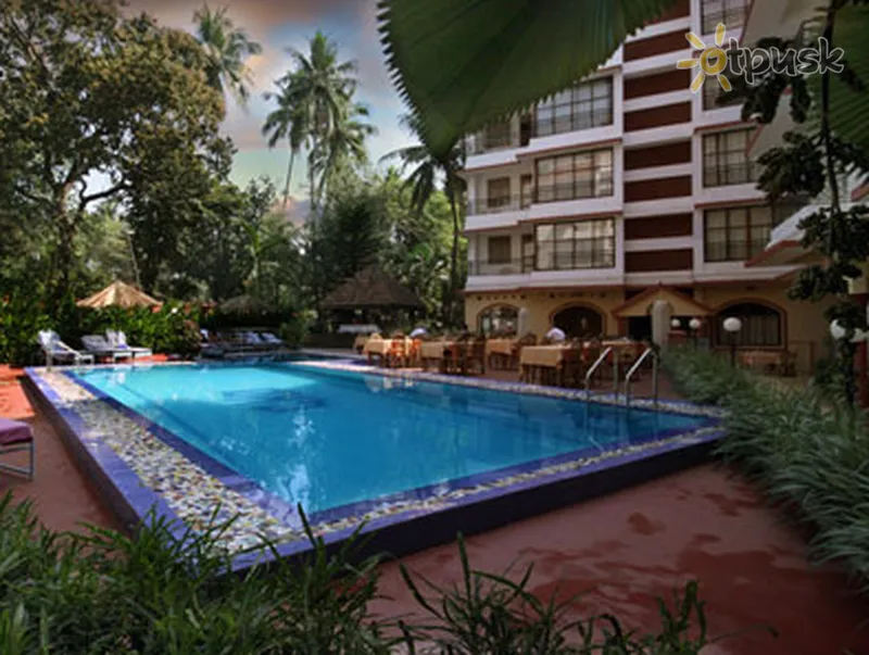 Фото отеля Horizon Beach Resort 3* Šiaurės Goa Indija išorė ir baseinai