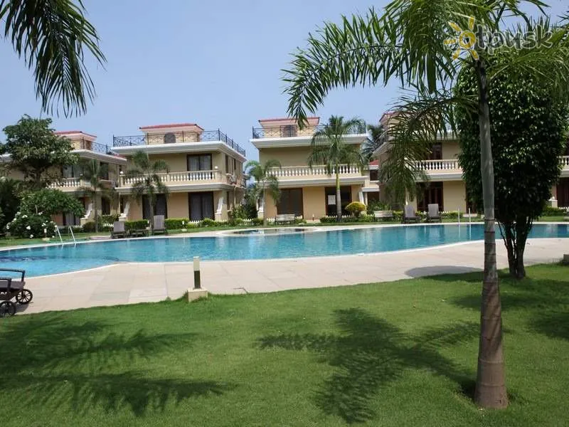 Фото отеля Fortune Resort Benaulim 3* Pietų goa Indija išorė ir baseinai