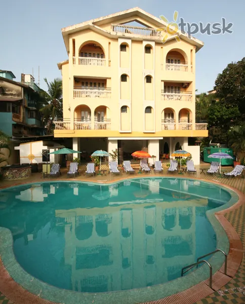 Фото отеля Lambana Resort 3* Šiaurės Goa Indija išorė ir baseinai