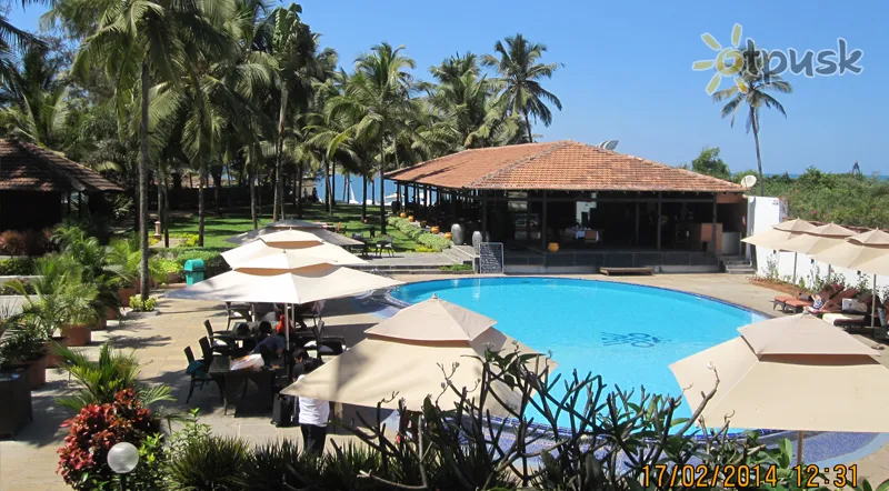 Фото отеля Marquis Beach Resort 3* Šiaurės Goa Indija išorė ir baseinai