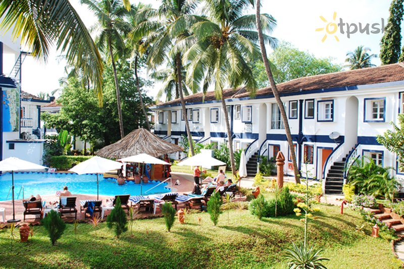 Фото отеля Santana Beach Resort 3* Северный Гоа Индия экстерьер и бассейны