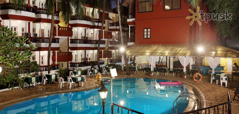 Фото отеля Santiago Beach Resort 3* Северный Гоа Индия экстерьер и бассейны