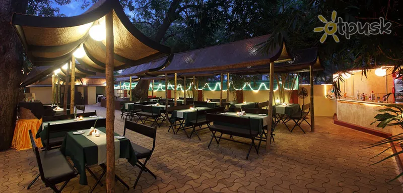 Фото отеля Santiago Beach Resort 3* Šiaurės Goa Indija barai ir restoranai