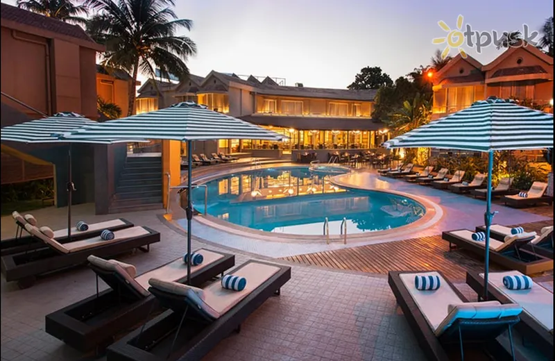 Фото отеля Whispering Palms Beach Resort 4* Ziemeļu goa Indija ārpuse un baseini