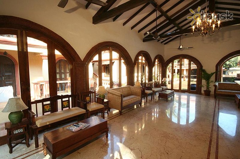 Фото отеля Terra Paraiso Resort 3* Северный Гоа Индия лобби и интерьер