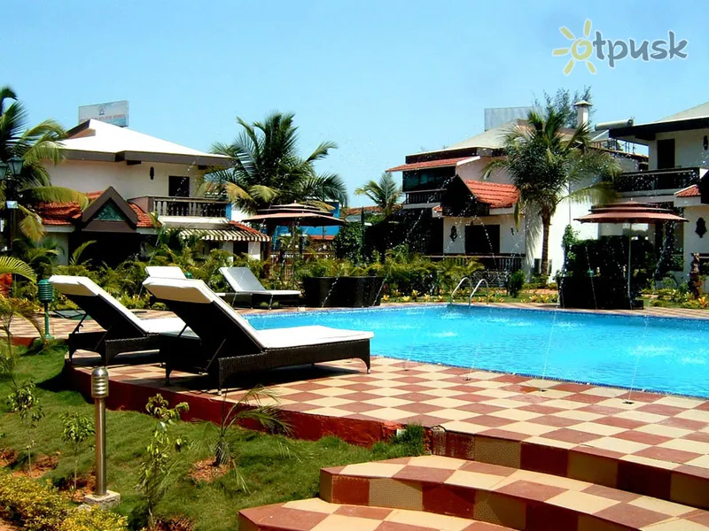 Фото отеля Country Inn Tarika Goa 4* Dienvidu goa Indija ārpuse un baseini