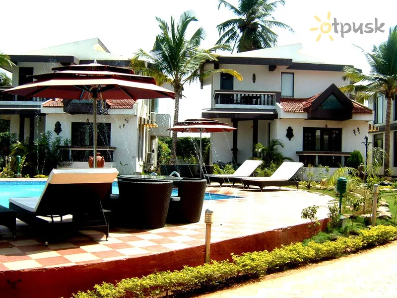 Фото отеля Country Inn Tarika Goa 4* Pietų goa Indija išorė ir baseinai