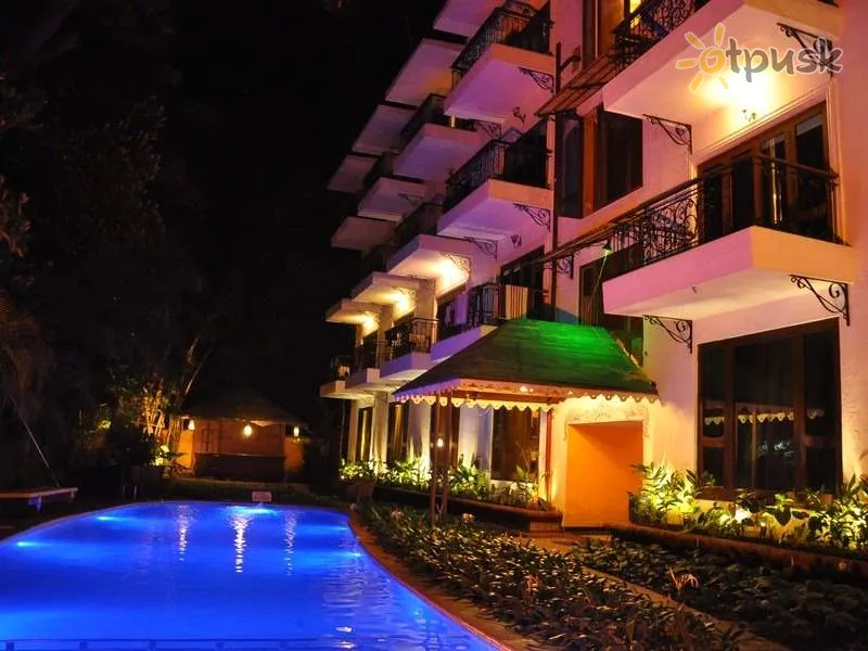 Фото отеля Tangerine The Boutique Resort 3* Šiaurės Goa Indija išorė ir baseinai